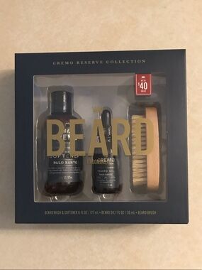 Cremo Reserve Collection Beard Grooming Kit - Palo Santo